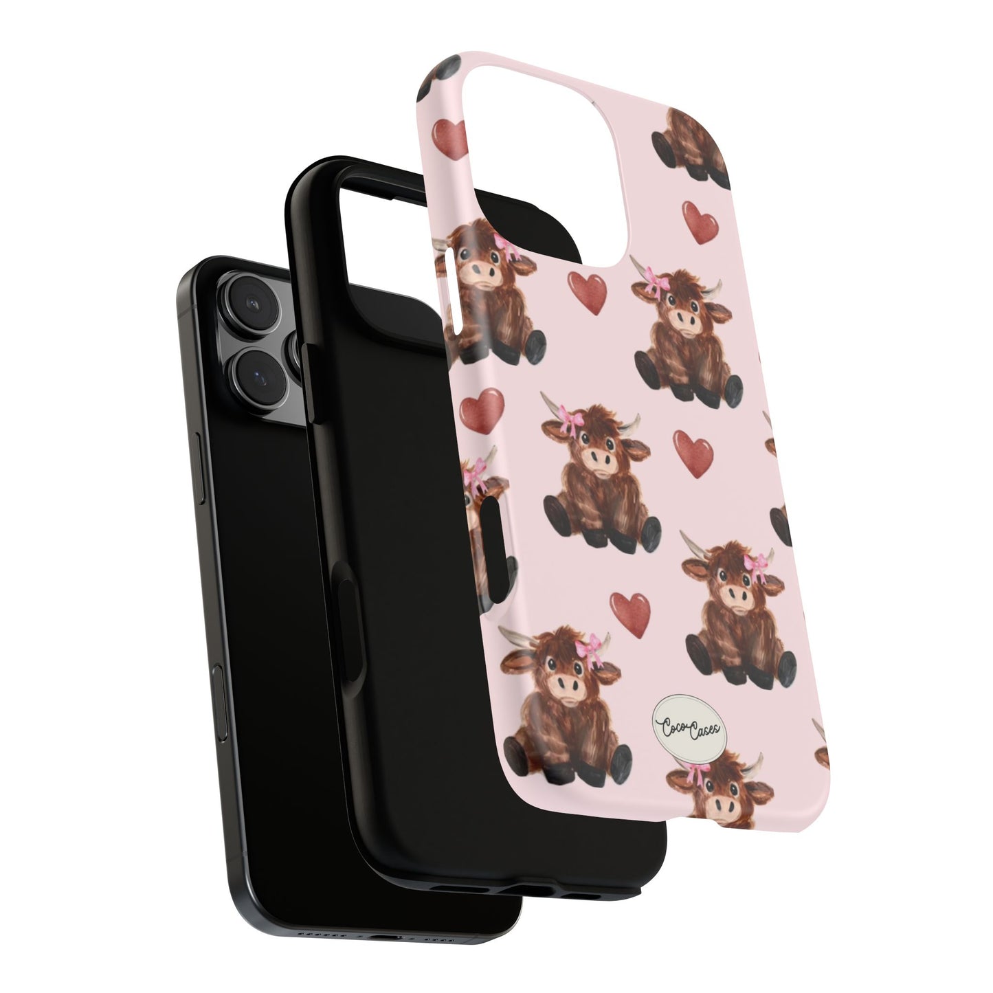 Highland Hearts iPhone Case
