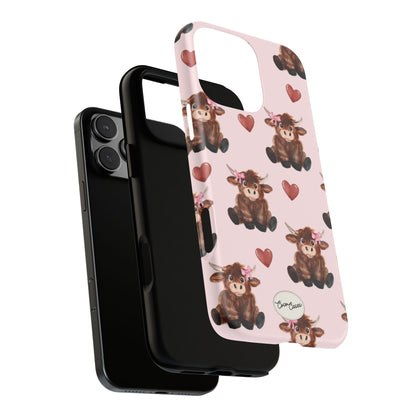 Highland Hearts iPhone Case