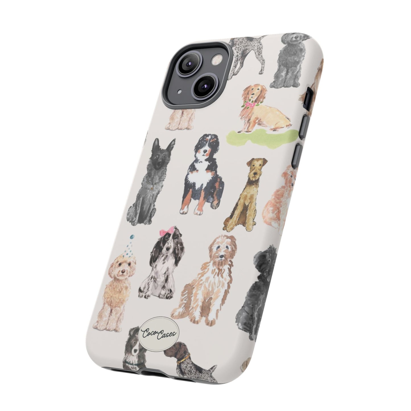 Puppy Party iPhone Case