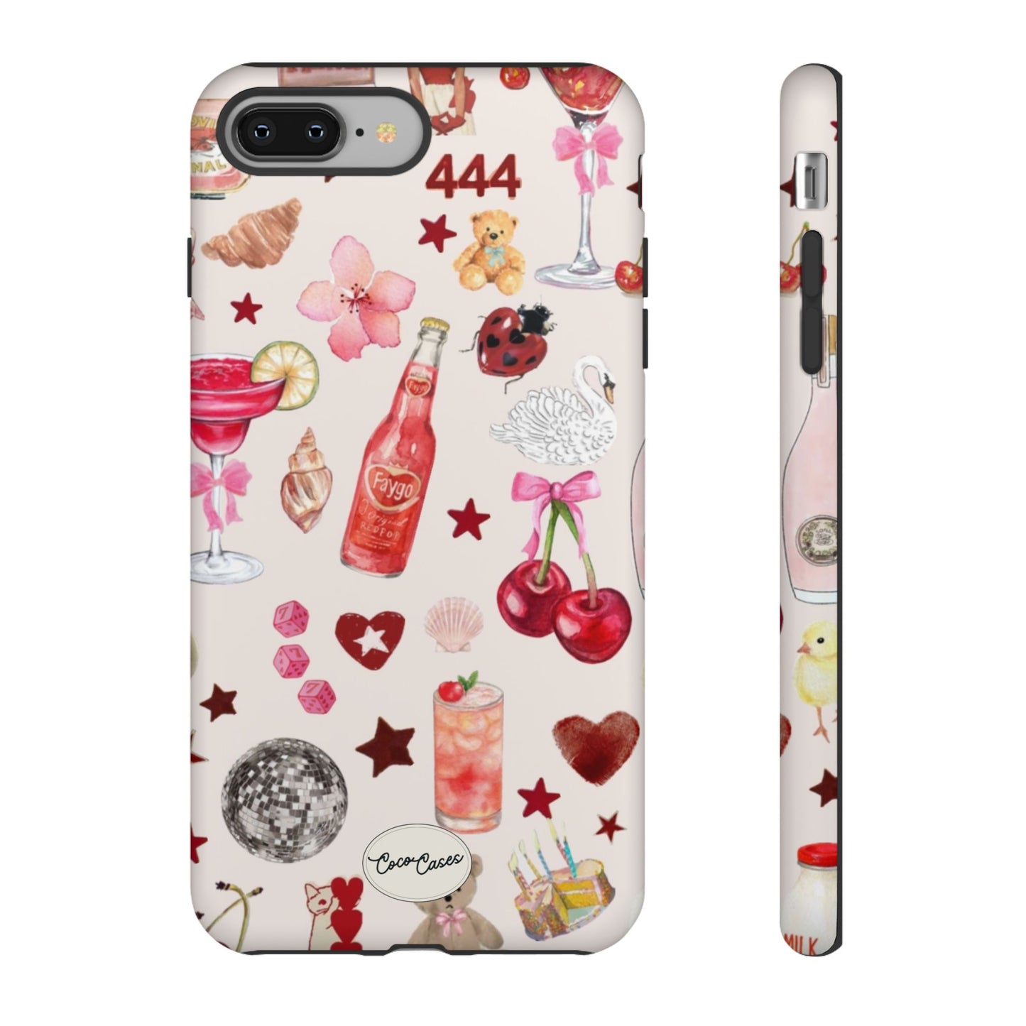 Pink Clutter iPhone Case