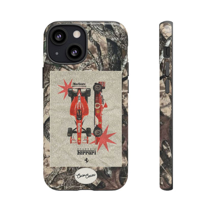 Camouflage Ferrari iPhone Case