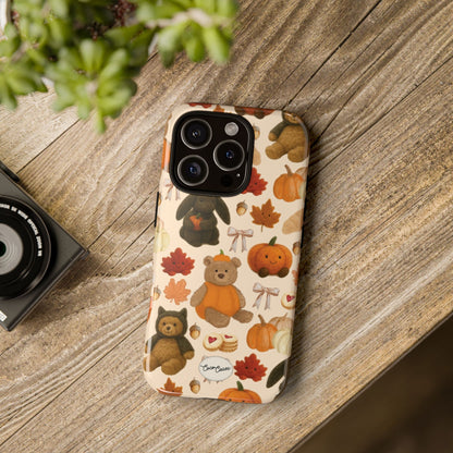 Autumn Teddies iPhone Case