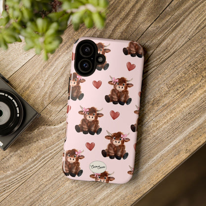 Highland Hearts iPhone Case