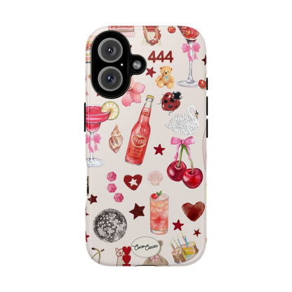 Pink Clutter iPhone Case