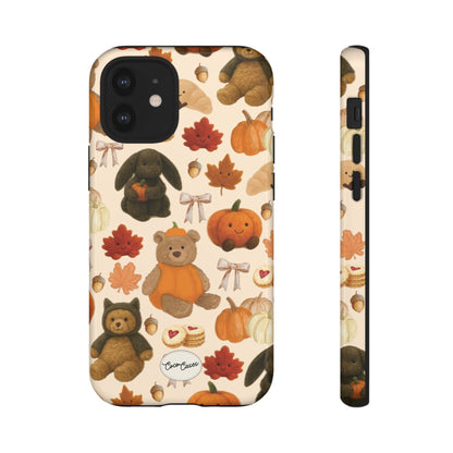 Autumn Teddies iPhone Case