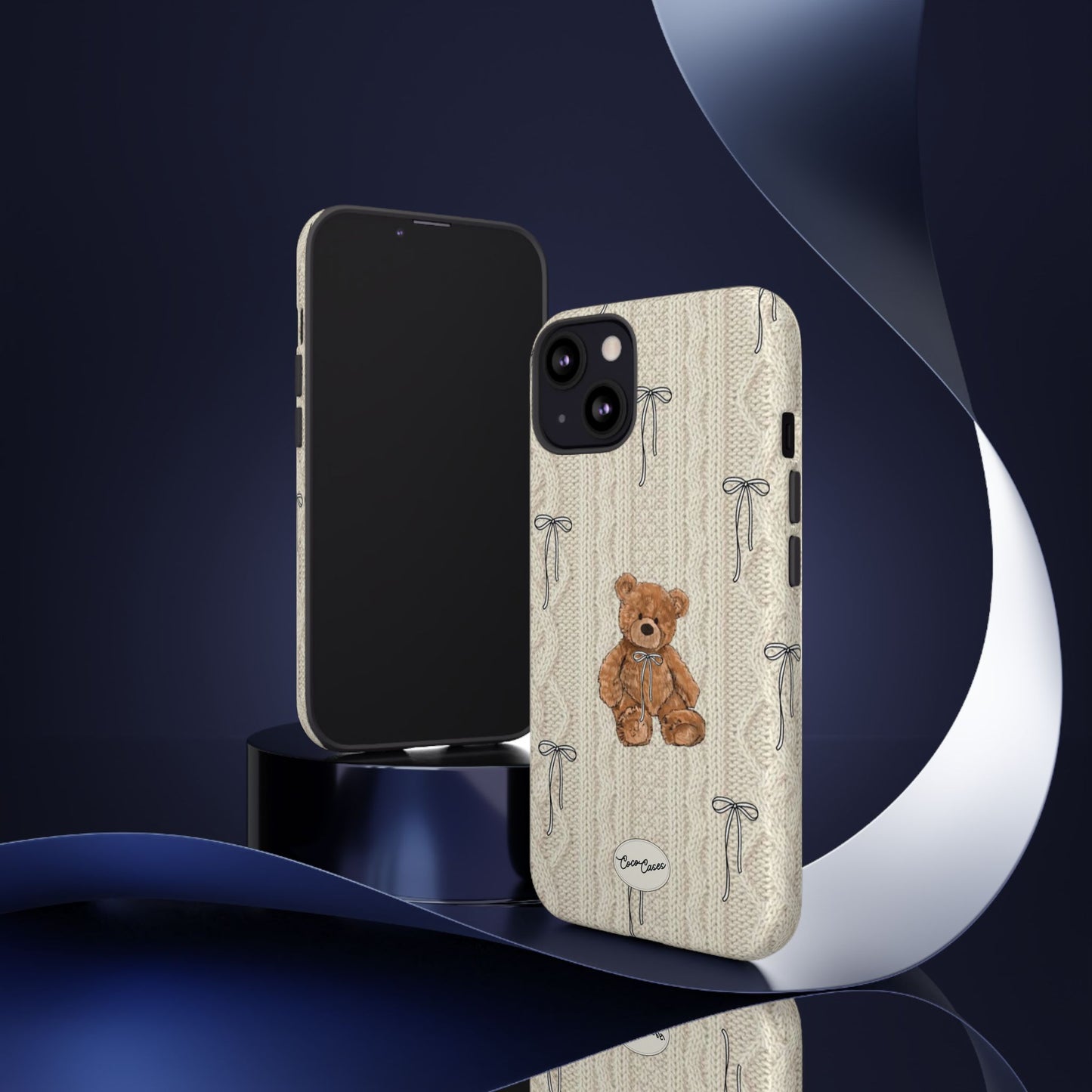 Little Bow Bear iPhone Case