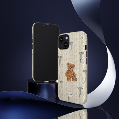Little Bow Bear iPhone Case