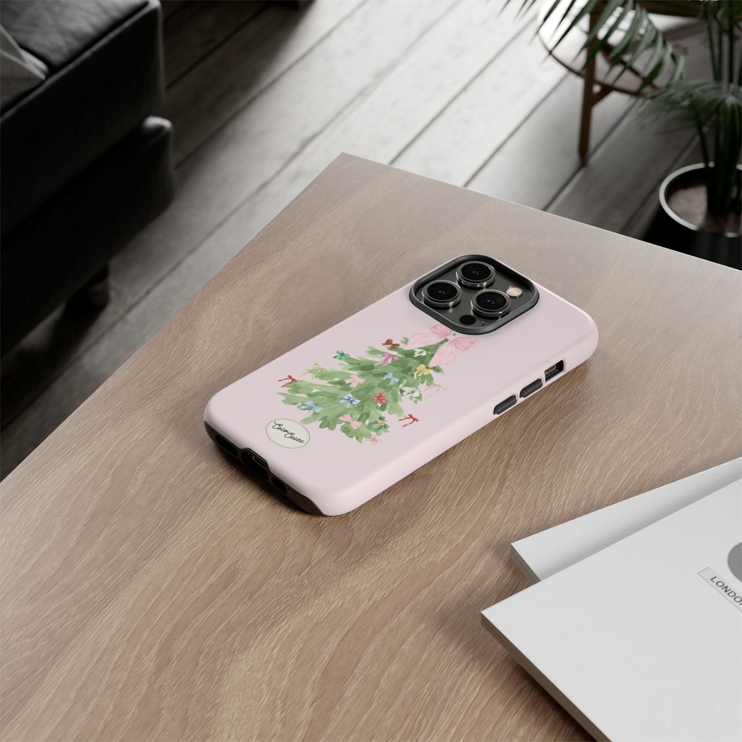 Blush & Pine iPhone Case