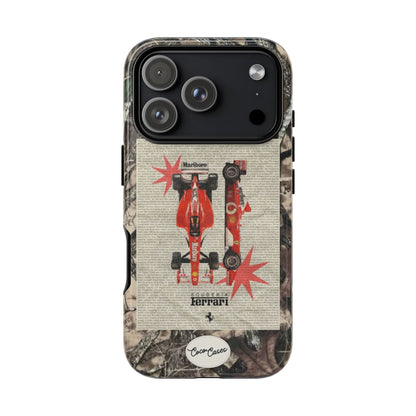 Camouflage Ferrari iPhone Case