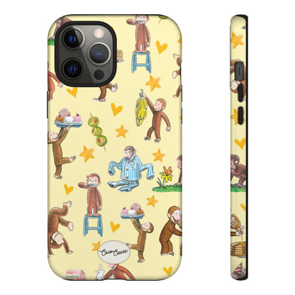 Curious Monkey iPhone Case