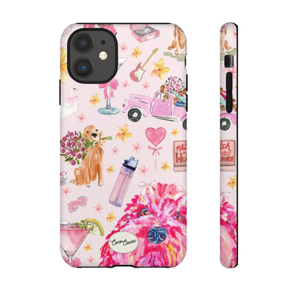 Dog Doodles iPhone Case