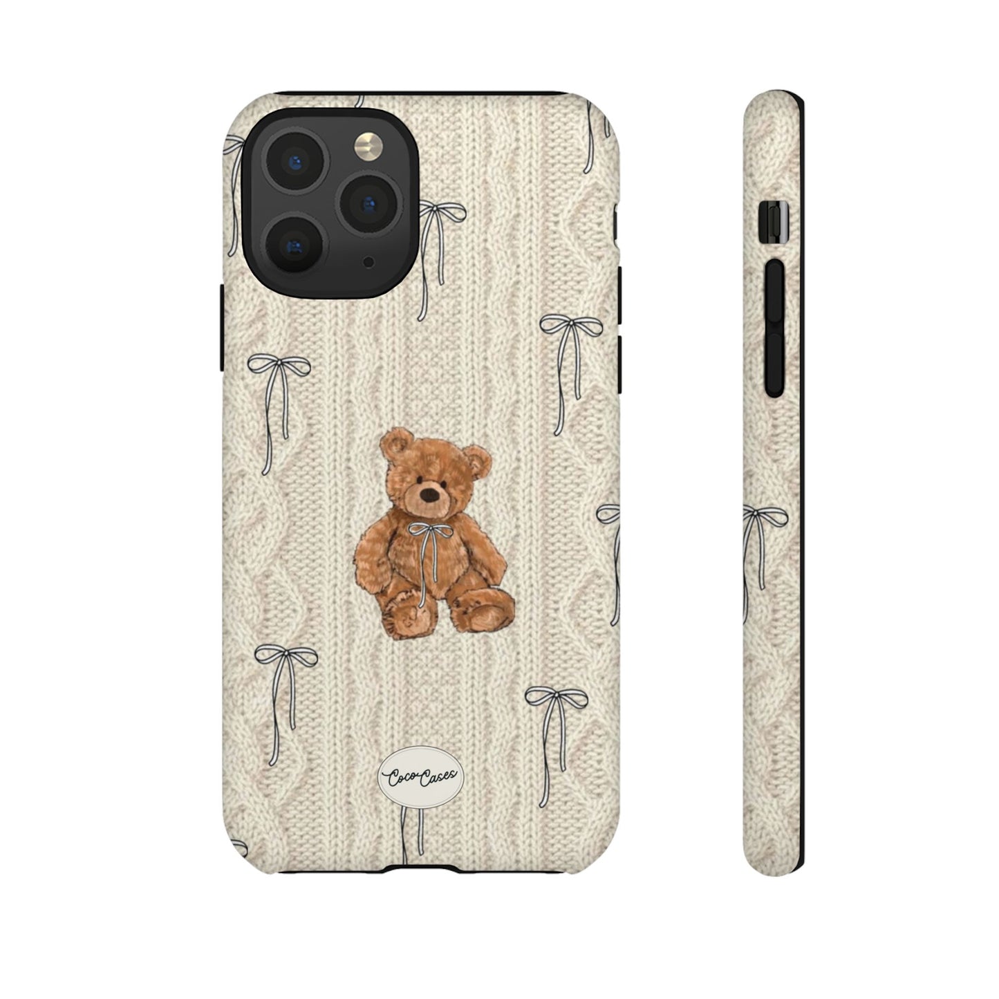 Little Bow Bear iPhone Case