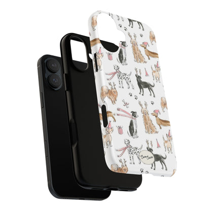 Wagging Winter iPhone Case