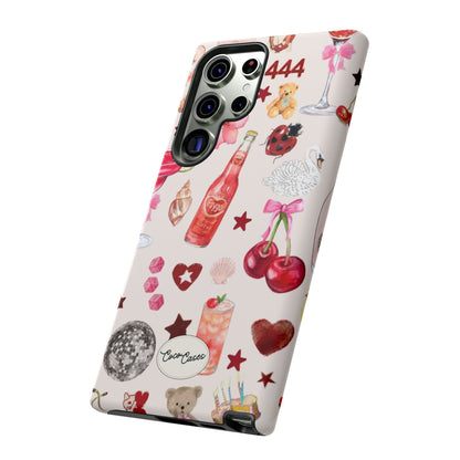 Pink Clutter Samsung Case