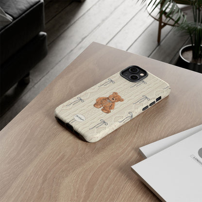 Little Bow Bear iPhone Case