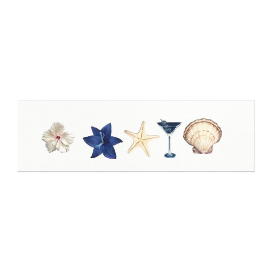 Blue Summer Car Magnet