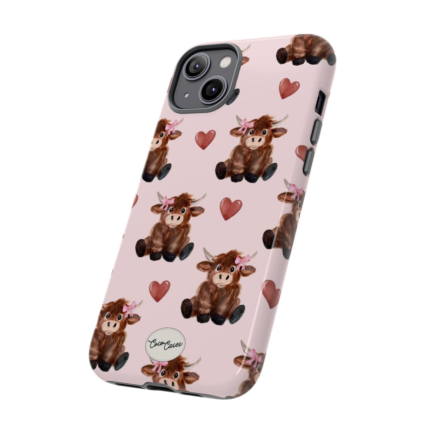 Highland Hearts iPhone Case