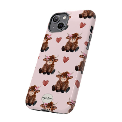 Highland Hearts iPhone Case