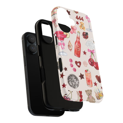 Pink Clutter iPhone Case