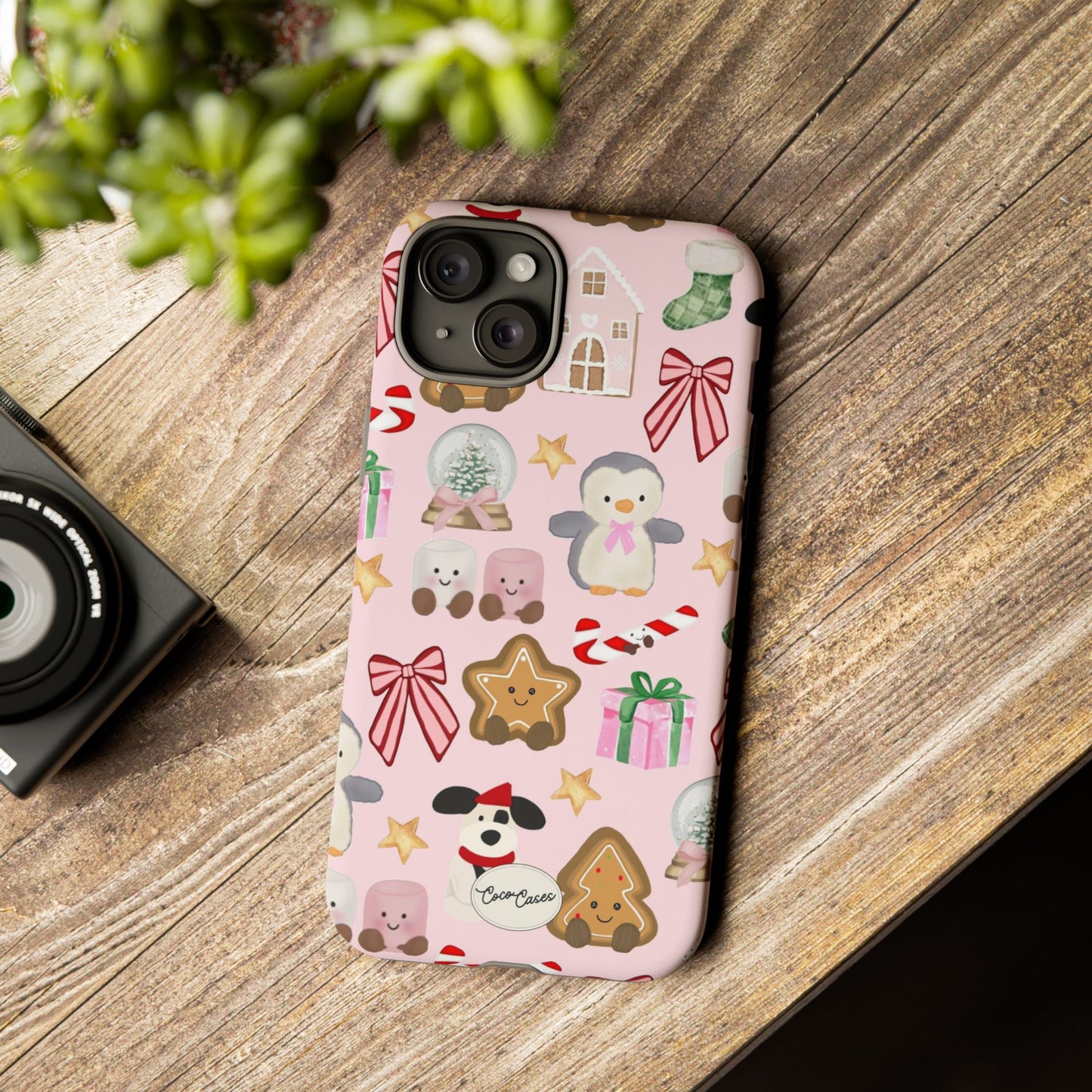 Festive Friends iPhone Case