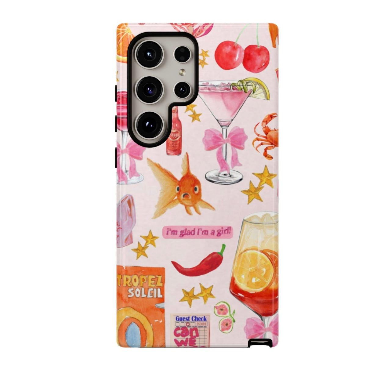 I'm glad I'm a girl Samsung Case