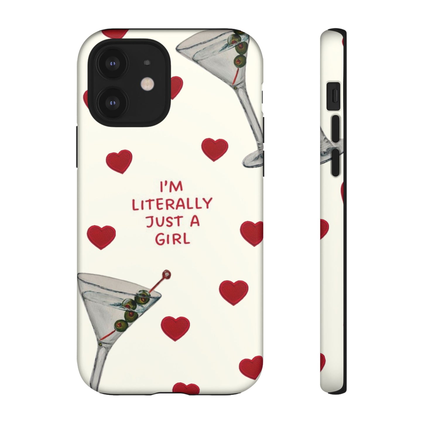 Literally A Girl iPhone Case