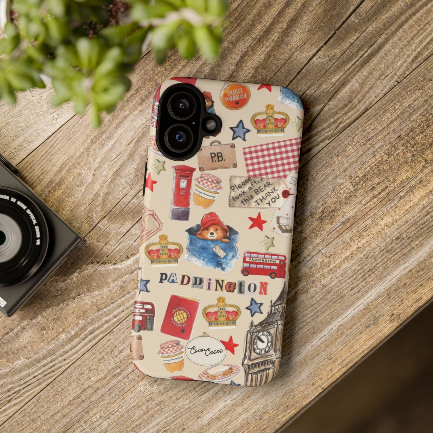 London Bear iPhone Case