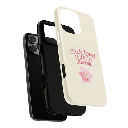 to be loved iPhone Case