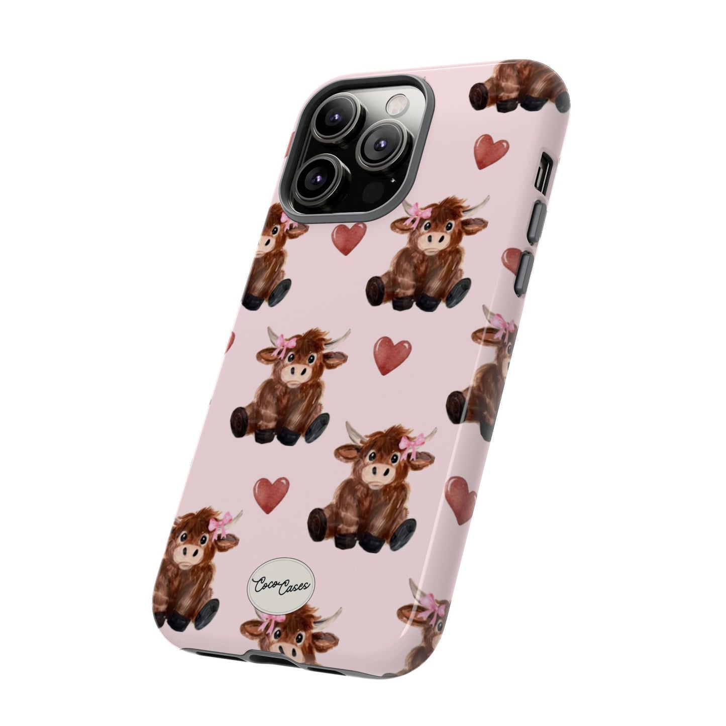 Highland Hearts iPhone Case