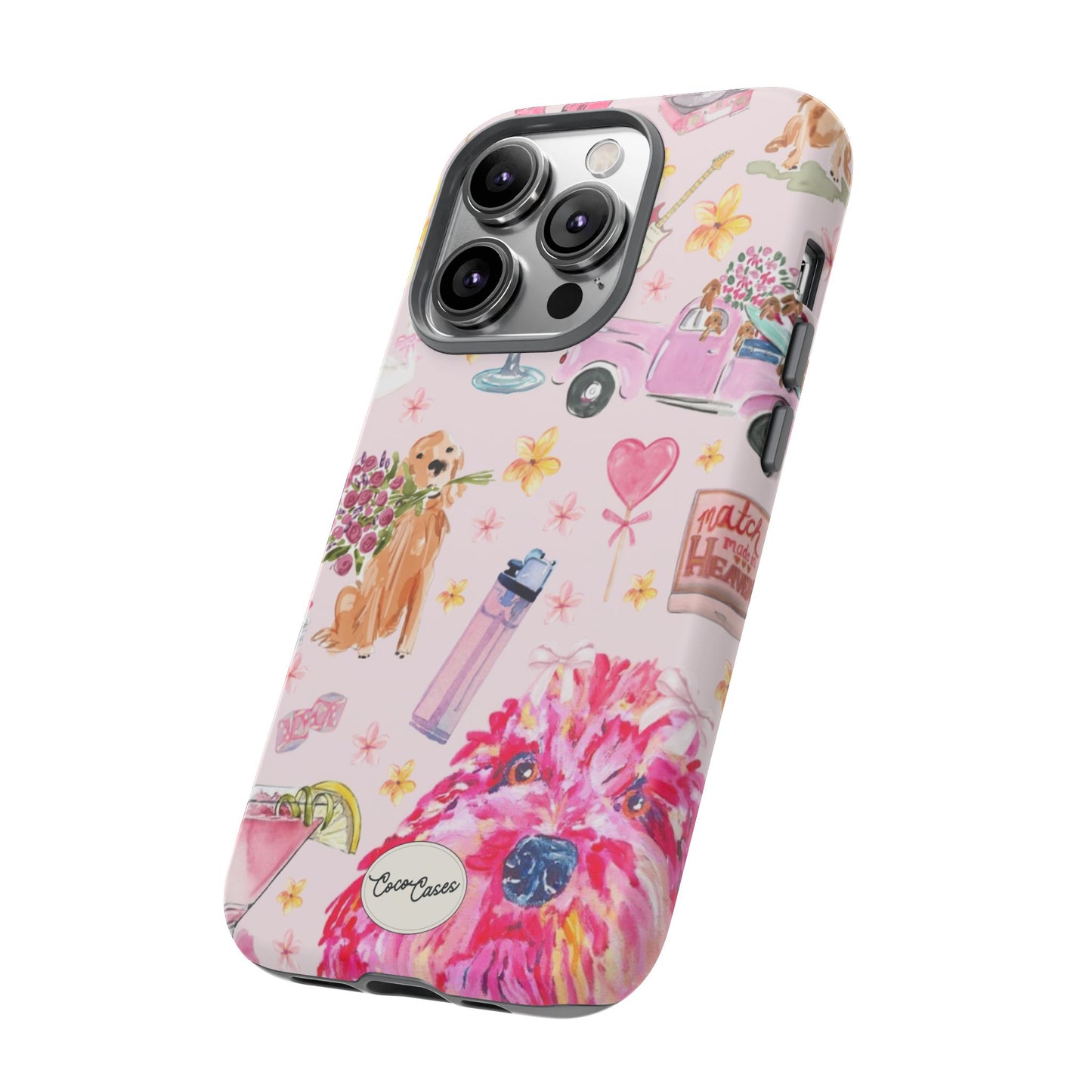 Dog Doodles iPhone Case