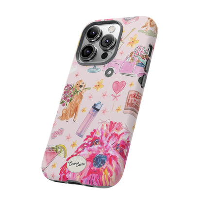 Dog Doodles iPhone Case