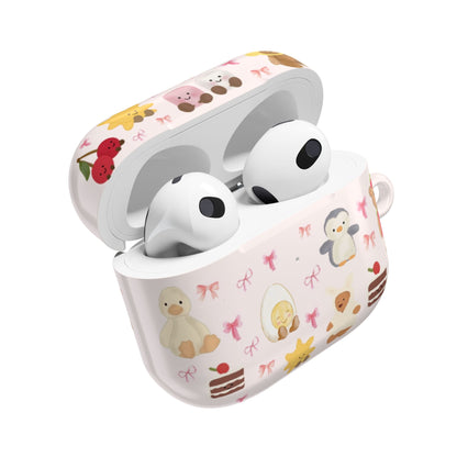 Pink Teddy AirPod Cases