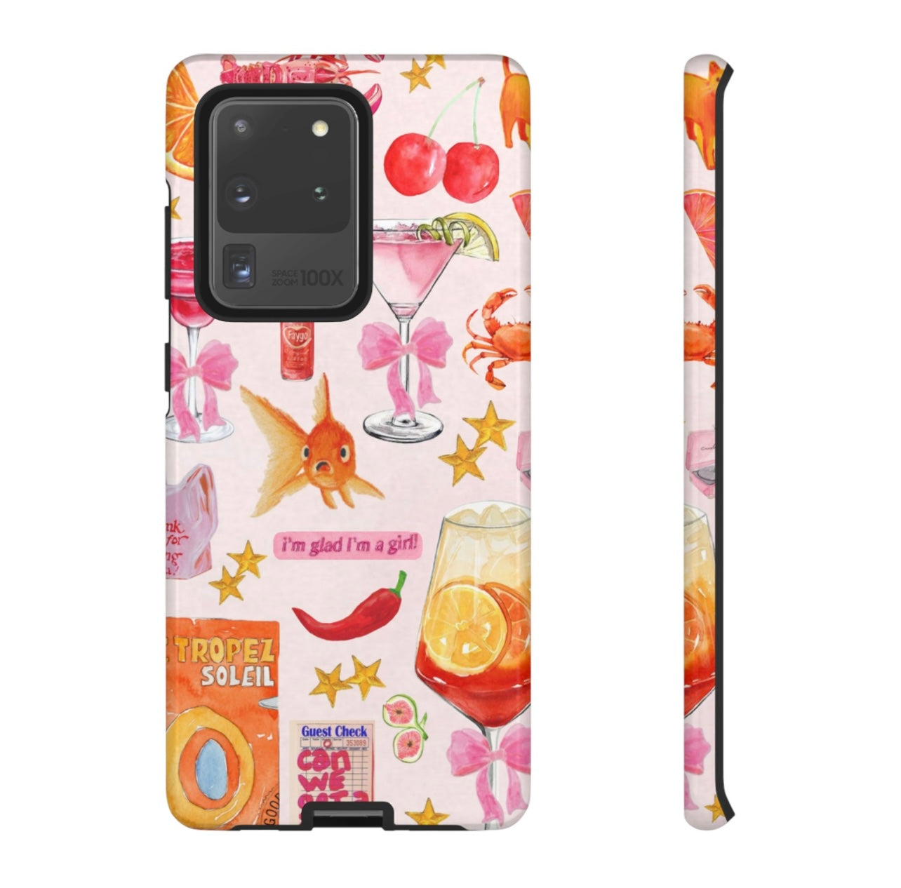 I'm glad I'm a girl Samsung Case