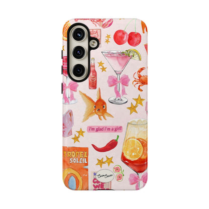 I'm glad I'm a girl Samsung Case