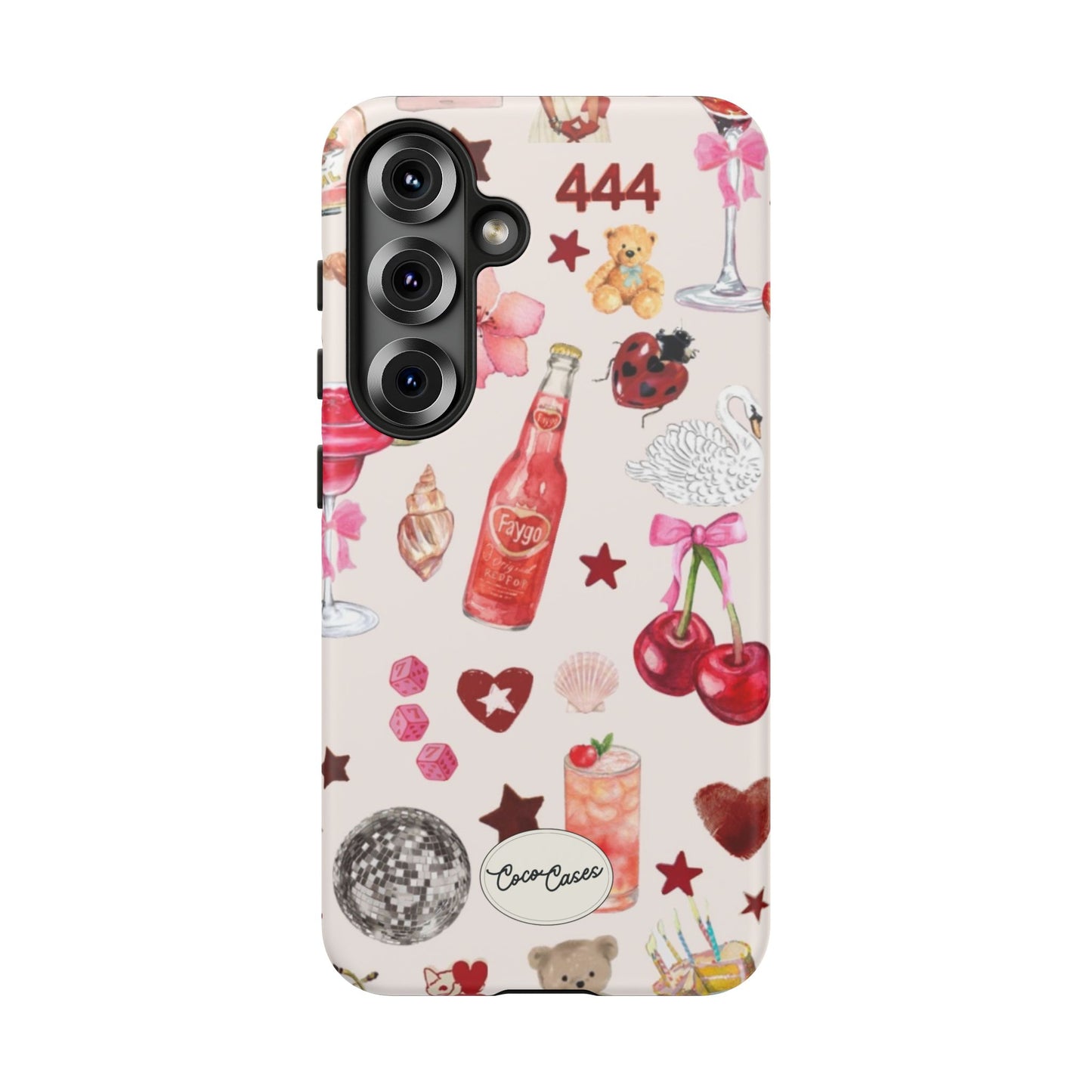 Pink Clutter Samsung Case