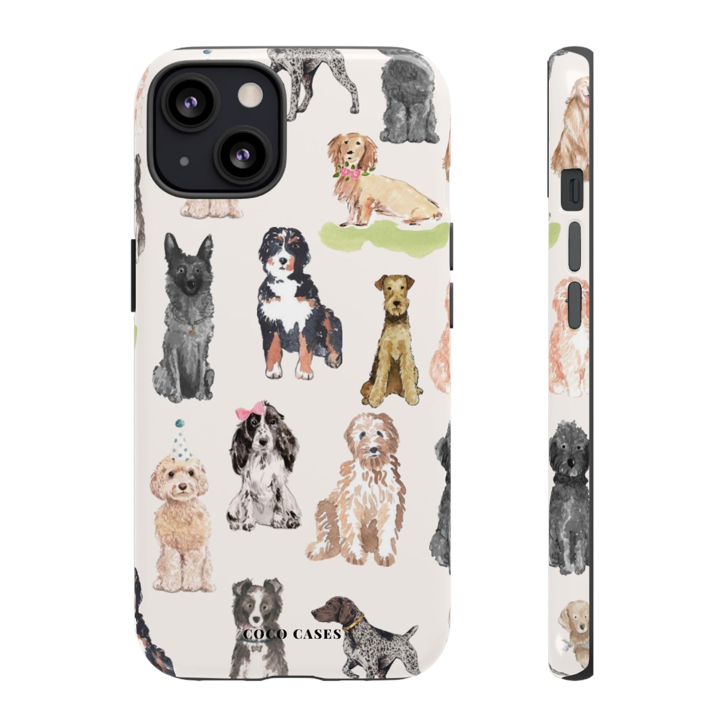Puppy Party iPhone Case