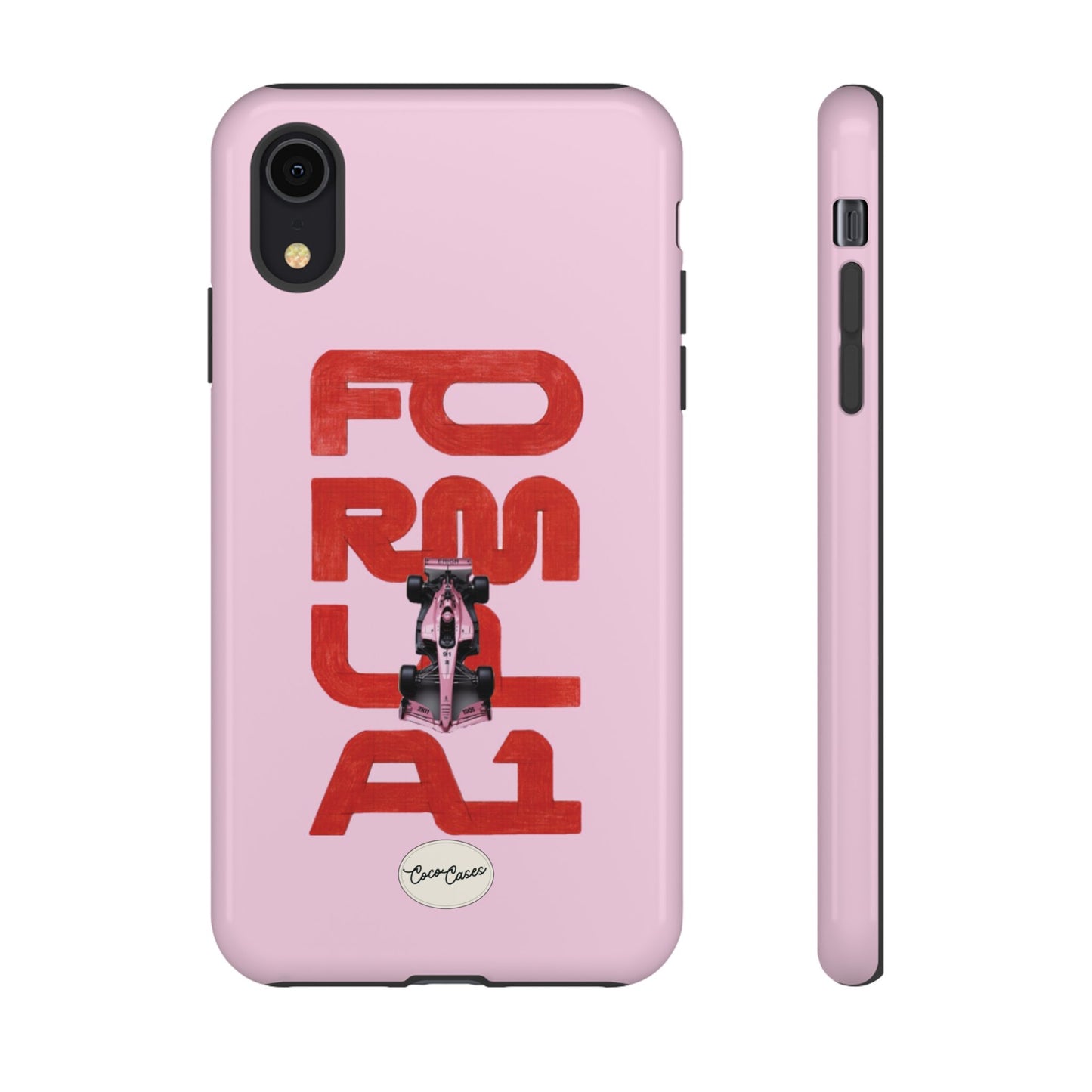 Pink Pitstop iPhone Case