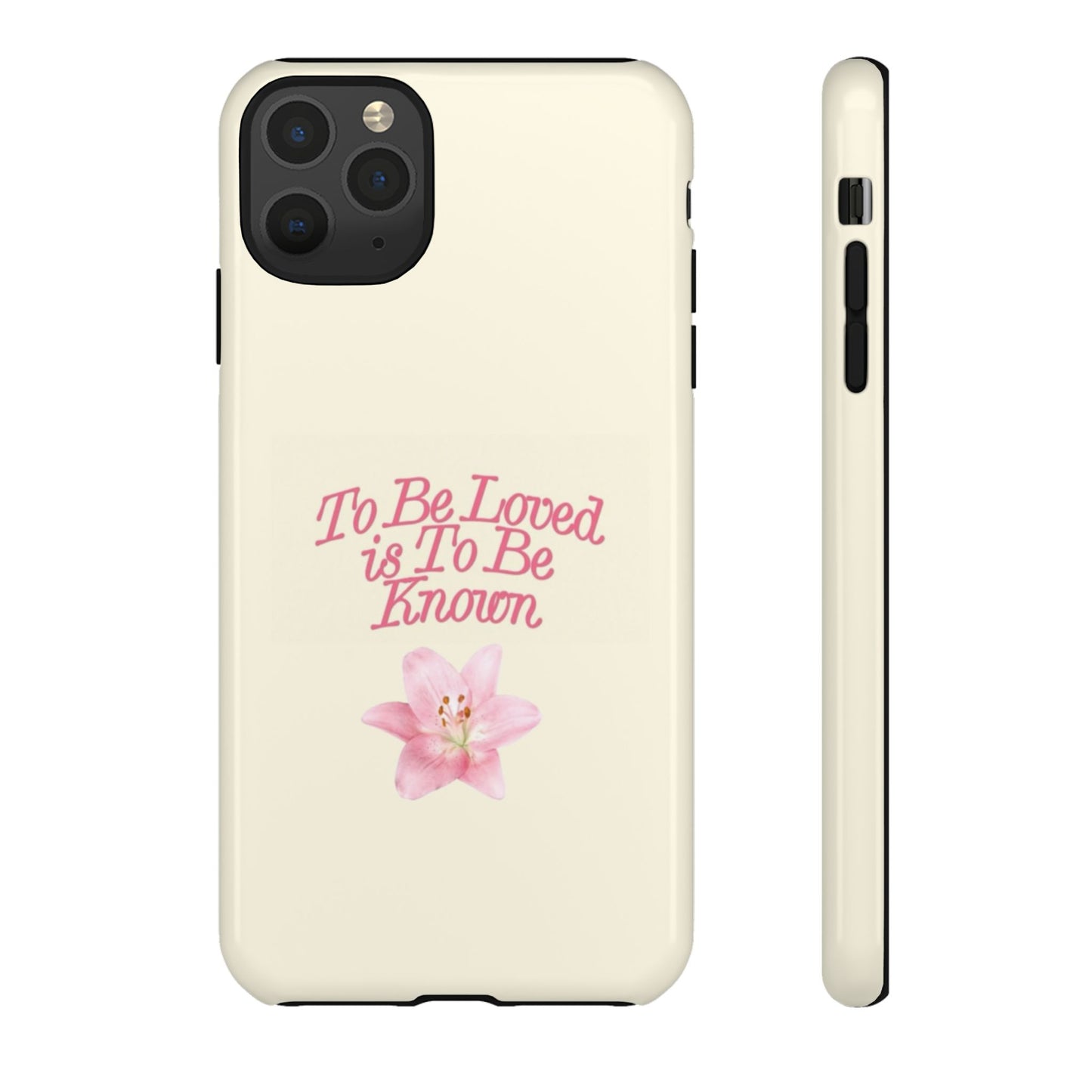 to be loved iPhone Case