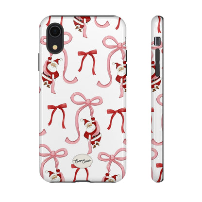 Santa’s Bow Ride iPhone Case