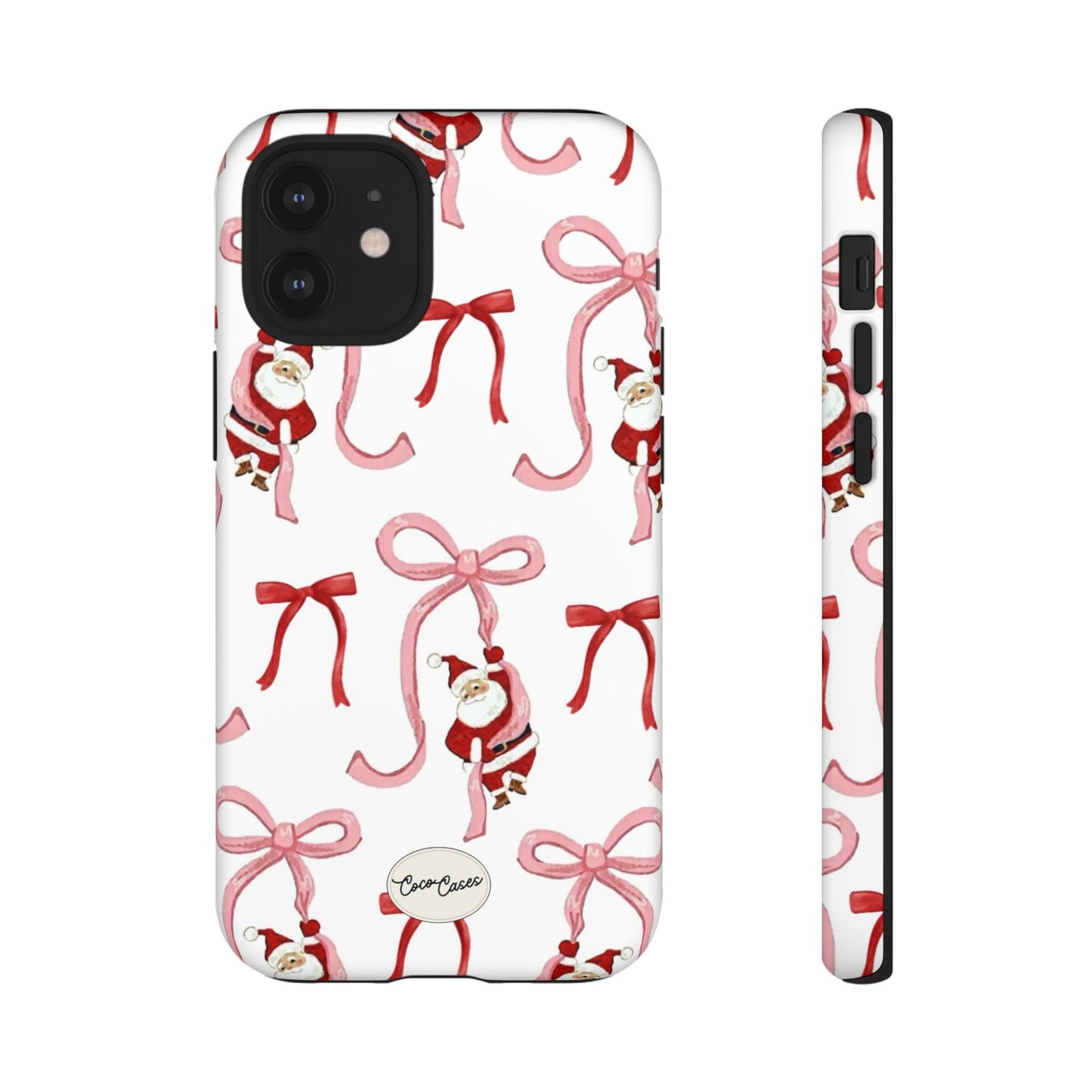 Santa’s Bow Ride iPhone Case