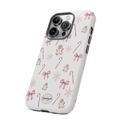 Pink Christmas iPhone Case