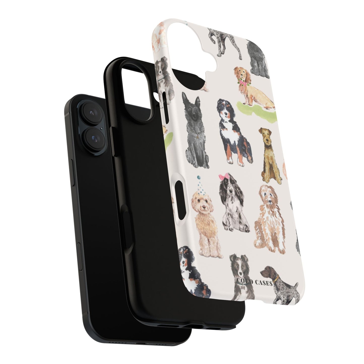Puppy Party iPhone Case