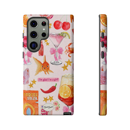 I'm glad I'm a girl Samsung Case