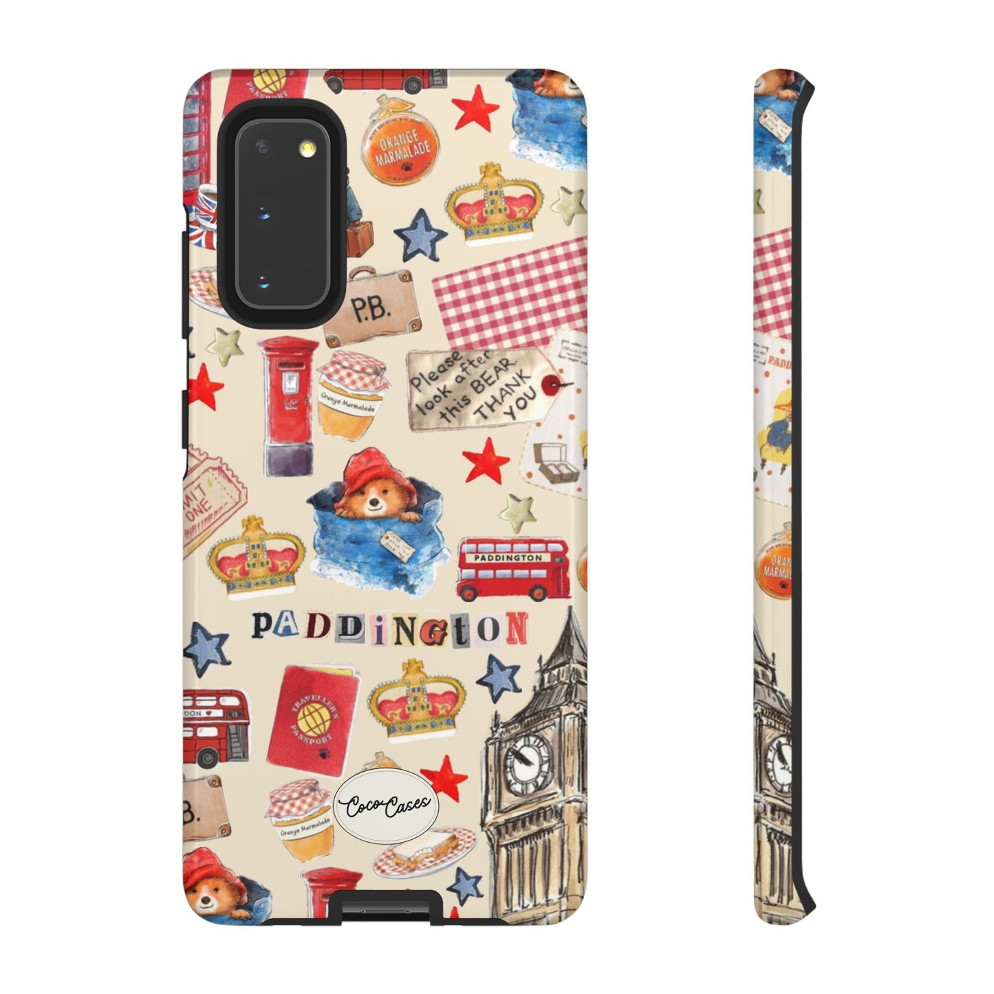 London Bear Samsung Case