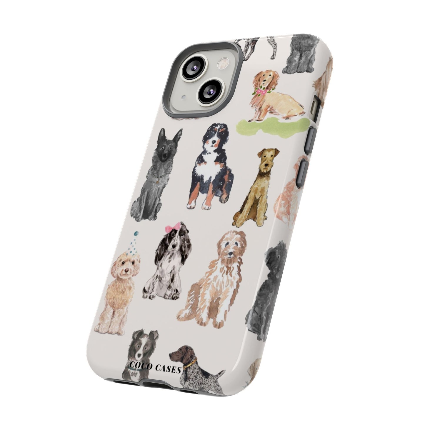 Puppy Party iPhone Case
