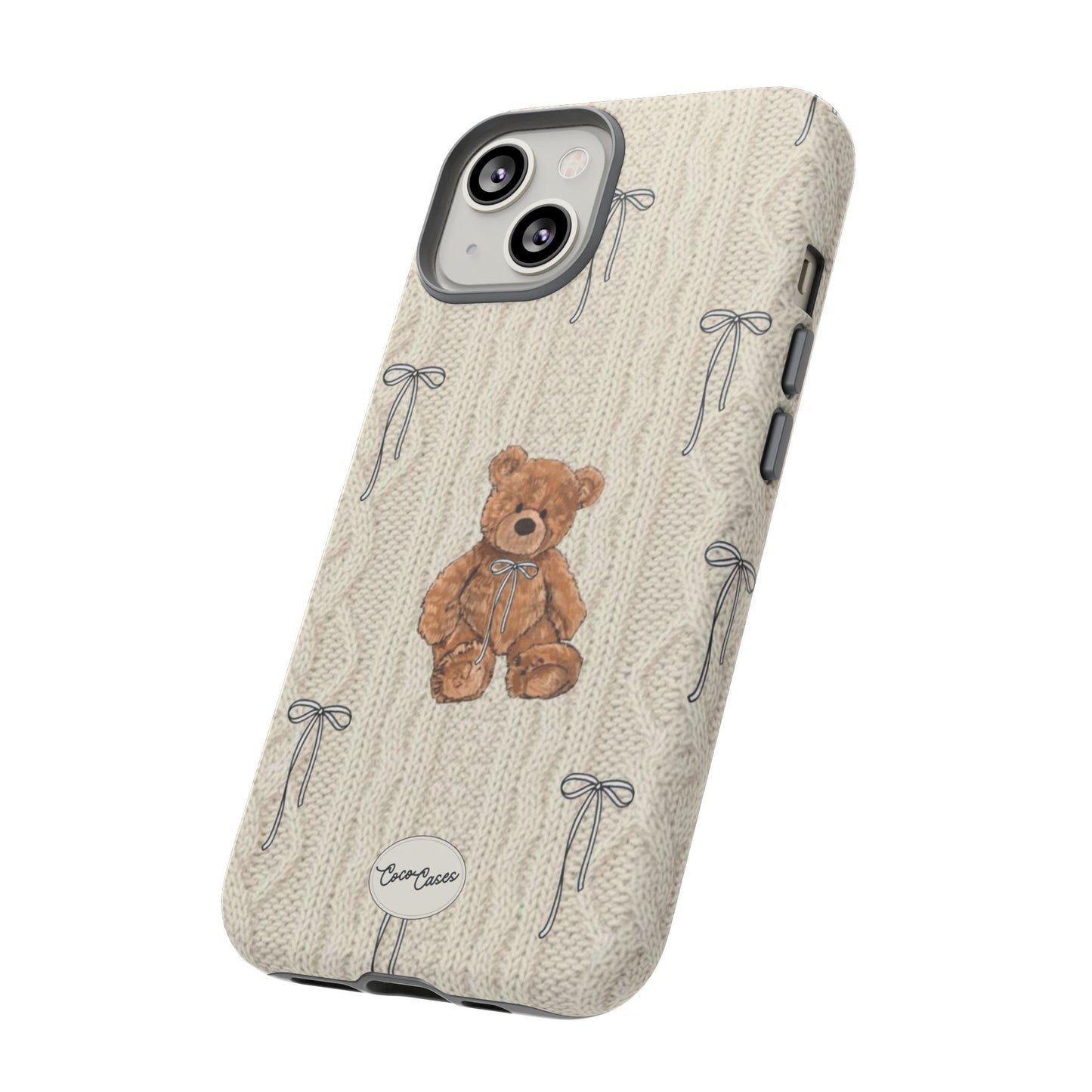 Little Bow Bear iPhone Case