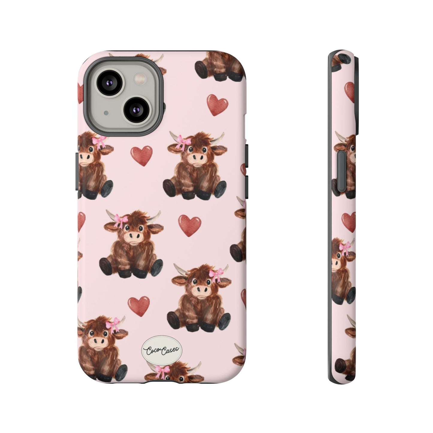 Highland Hearts iPhone Case