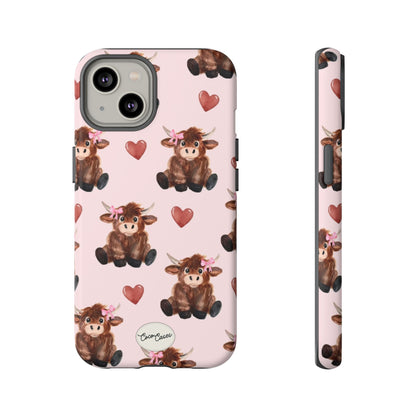 Highland Hearts iPhone Case