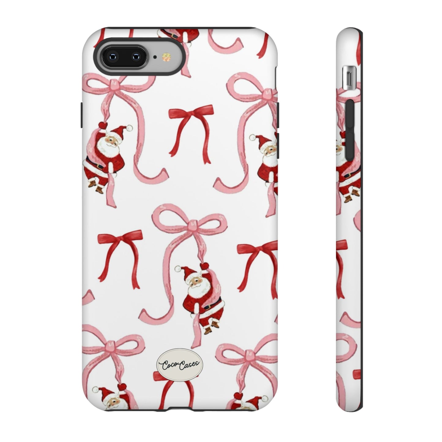 Santa’s Bow Ride iPhone Case