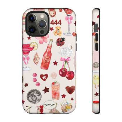 Pink Clutter iPhone Case